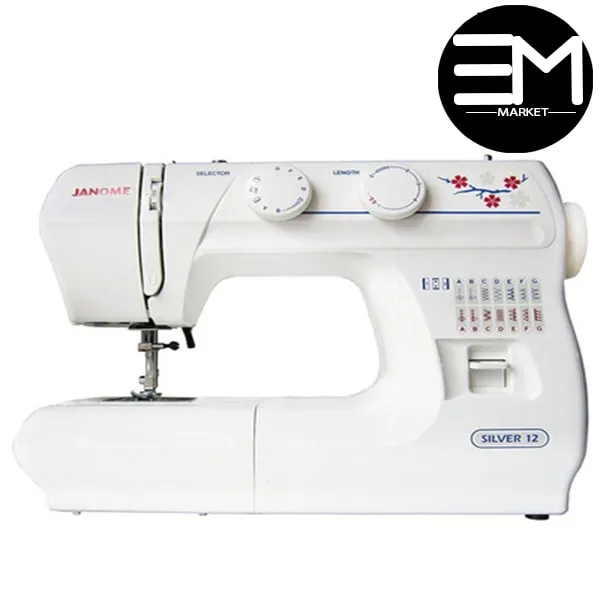 چرخ خیاطی ژانومه مدل SILVER12