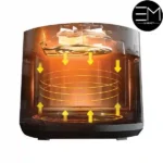 سرخ کن بدون روغن تکنو مدل TE-545 - Image 3